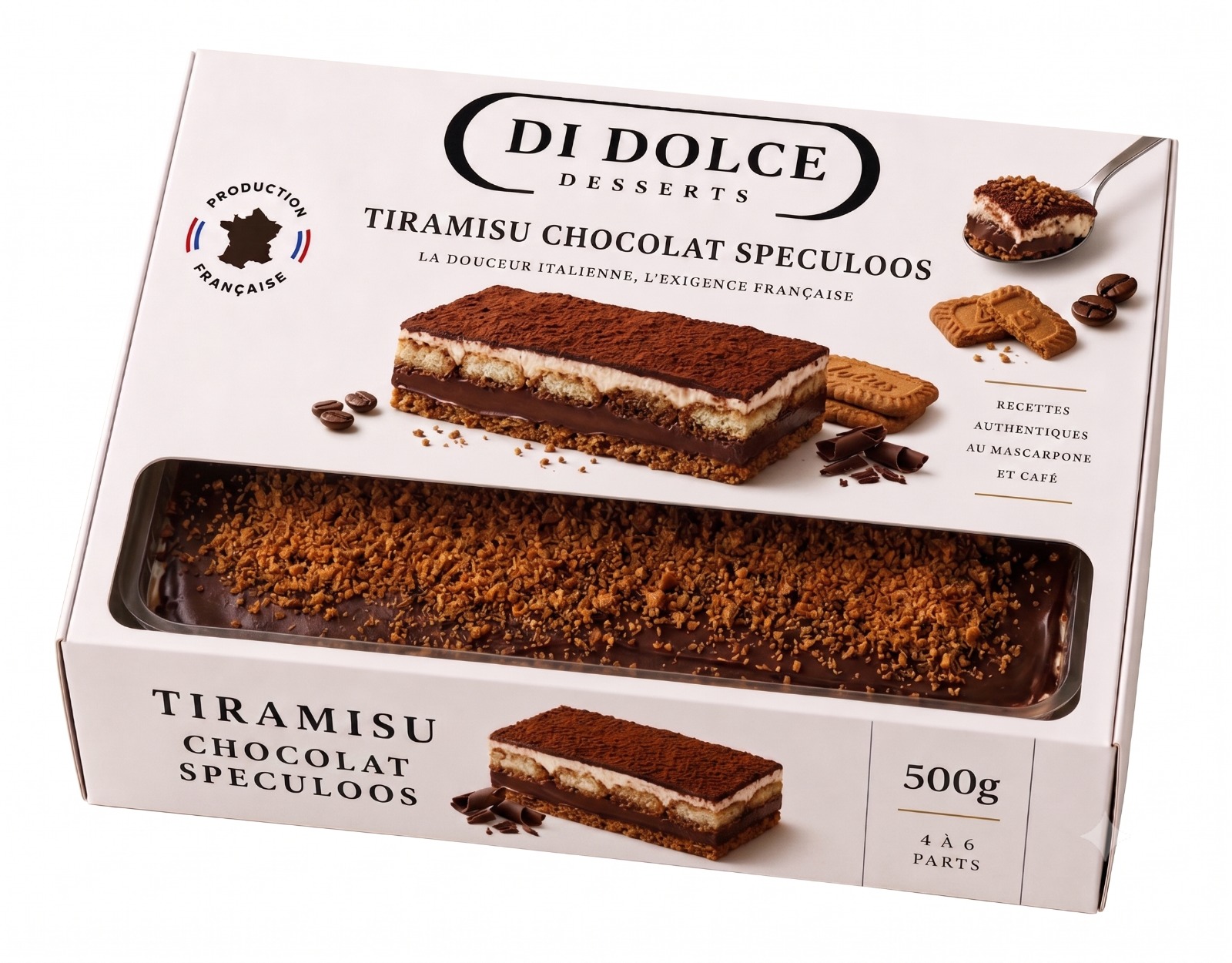 Tiramisù Chocolat-Spéculoos — boîte 500 g